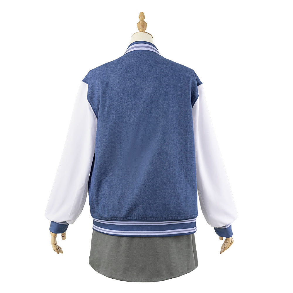 MyGO!!!! Cosplay Costume BanG Dream! Takamatsu Tomori Anime Girls Cowboy Baseball Suit Skirt - Halloweez