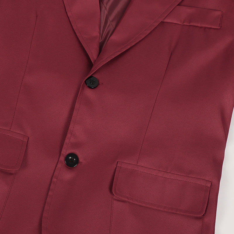 Halloween Clown 2 Dual Delusion Red Clown Suit Cosplay Costume Set - Halloweez