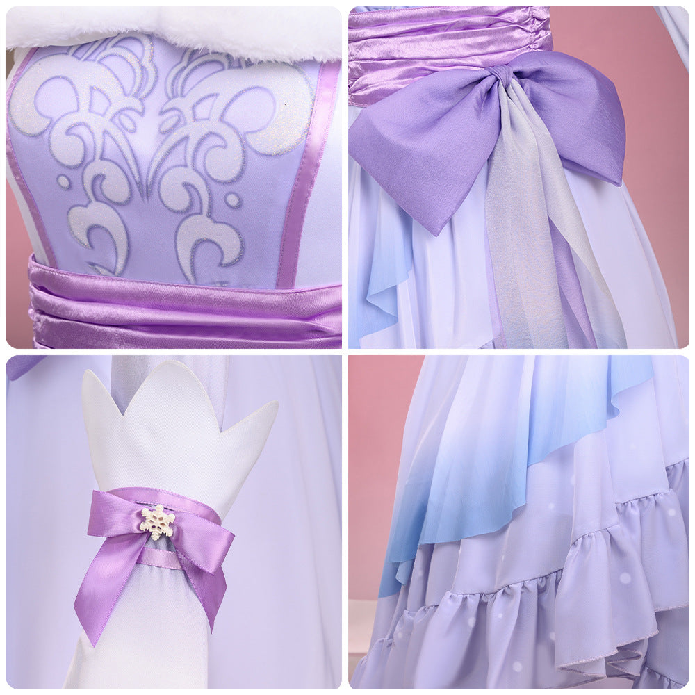 Uma Musume Admire Vega Christmas 2D Cosplay Anime Game Costume Women's Dress Set - Halloweez