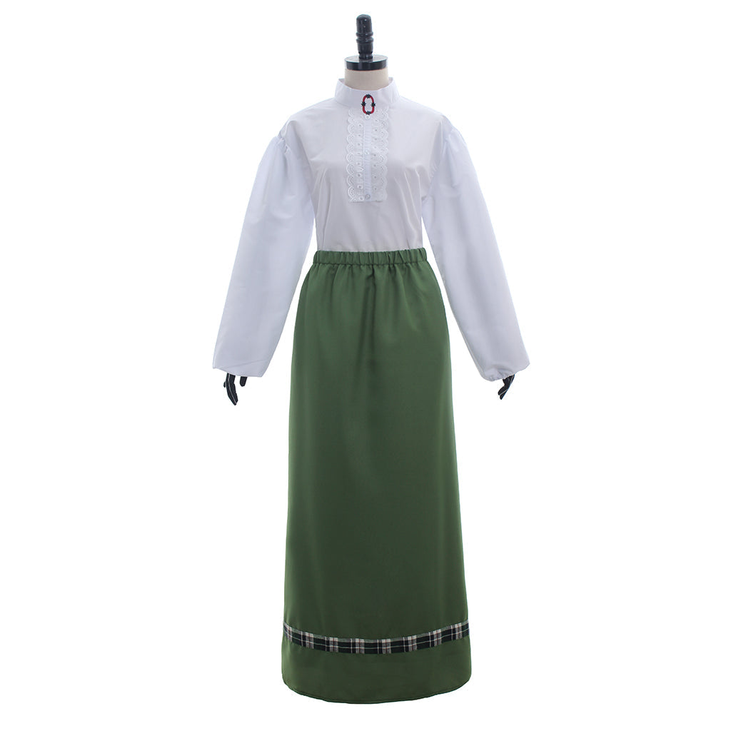 Elegant Halloweez Victorian Medieval Dress - Perfect for Carol Singers and Carnival Parties