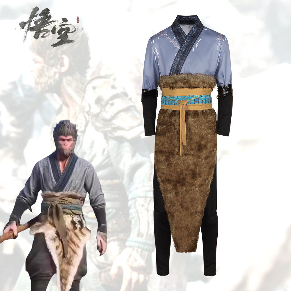 Black Myth Wukong Destiny Cosplay Costume - Game Accurate Role Play Suit for Stage Performance