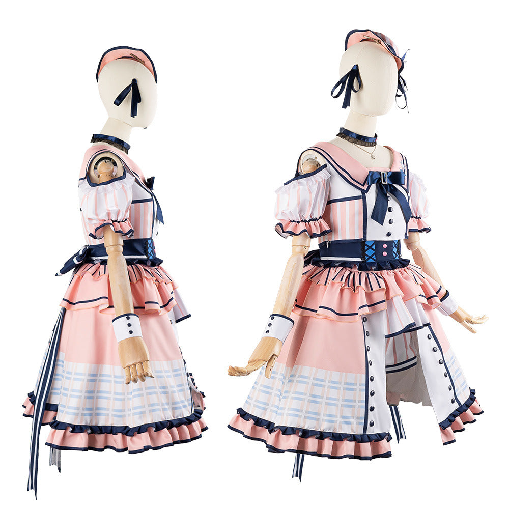 BanG Dream Poppin'Party Kasumi Toyama Cosplay Costume - Authentic Anime Outfit - Halloweez