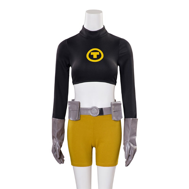 Disfraz de cosplay de Halloween para adolescentes: traje de superhéroe titán para Halloween