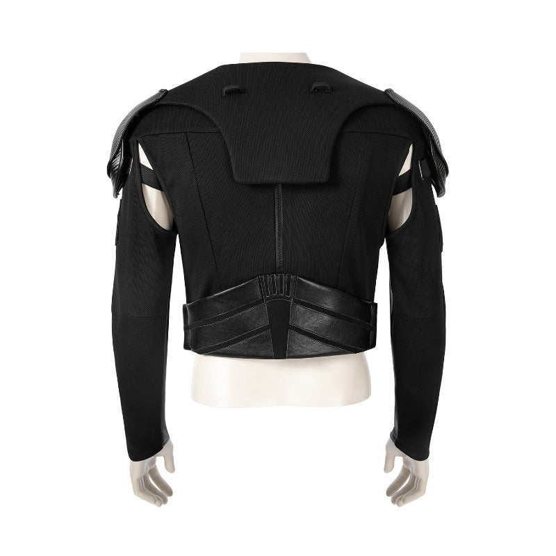 Halloweez Black Noir Cosplay Costume - The Ultimate Halloween Superhero Jumpsuit for Adults - Halloweez