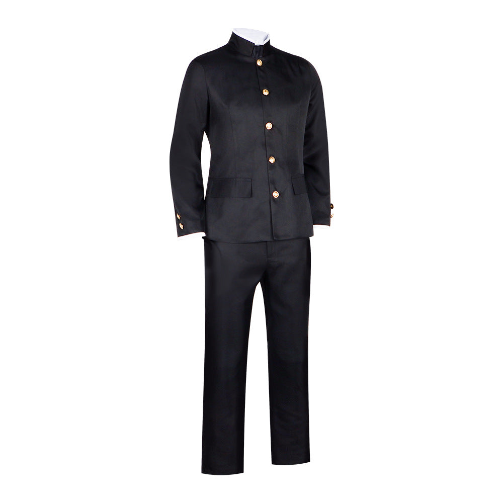 Dandadan Supernatural Armed Cosplay Costume Kurouchi Kenzan School Uniform JK Outfit Anime Cosplay Full Set