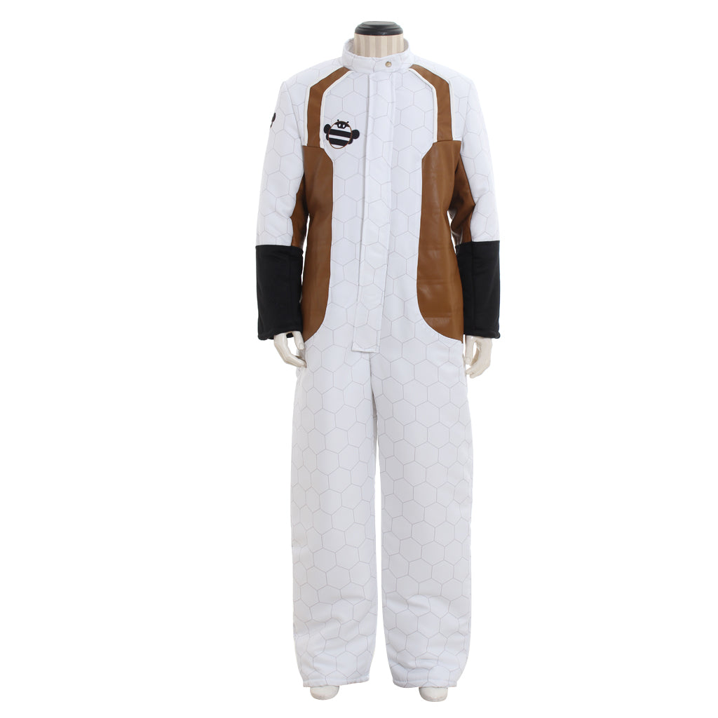 Halloweez Climatologist Cosplay Costume - Women's Elegant White Jumpsuit Full Set