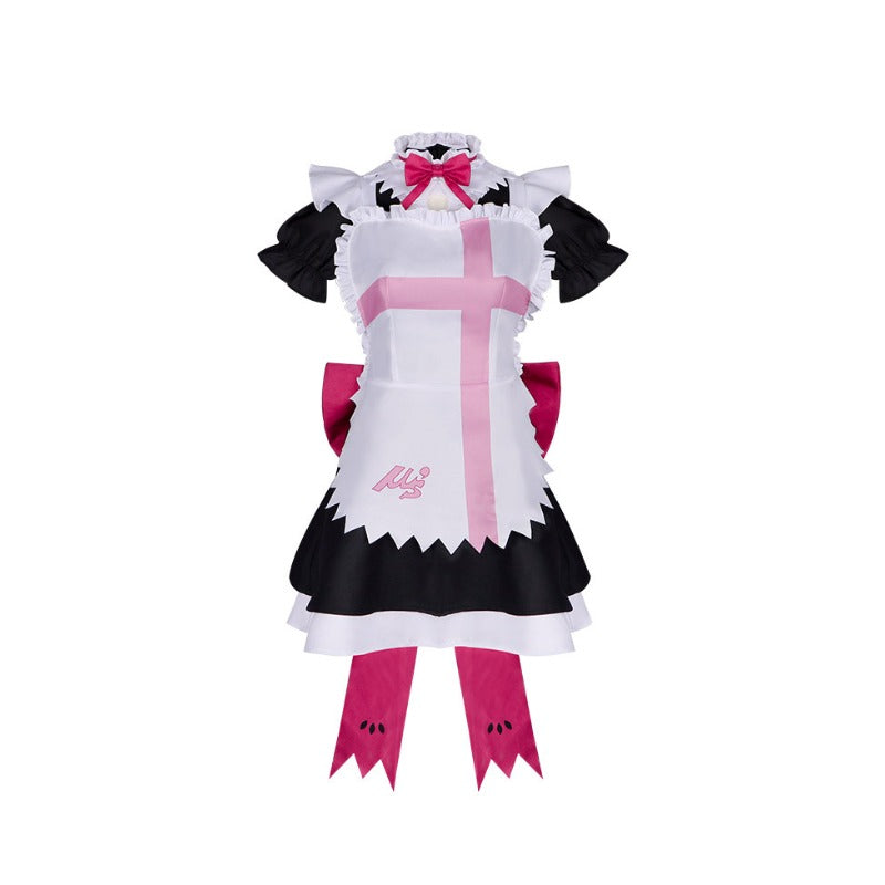Love Live! Muse Honoka Kosaka Cosplay Costume Maid Dress Stage Outfit - Halloweez