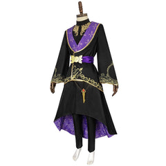 Disfraz de cosplay de Halloween: vestido de ceremonia Twisted Wonderland, conjunto completo, talla XL para adultos