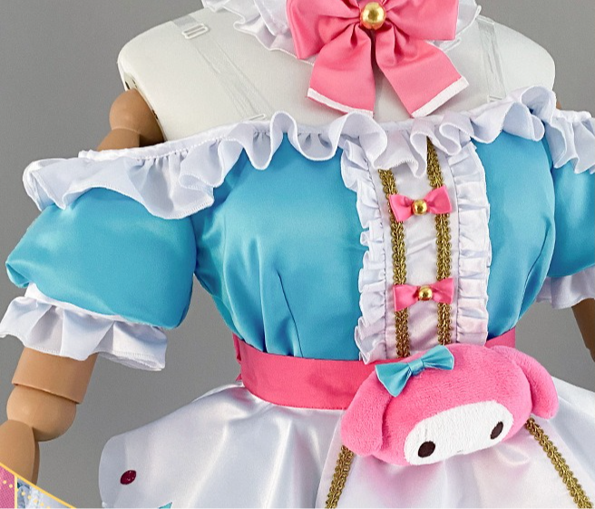 Honor of Kings Sanrio Daji My Melody Full Cosplay Costume Set - Halloweez