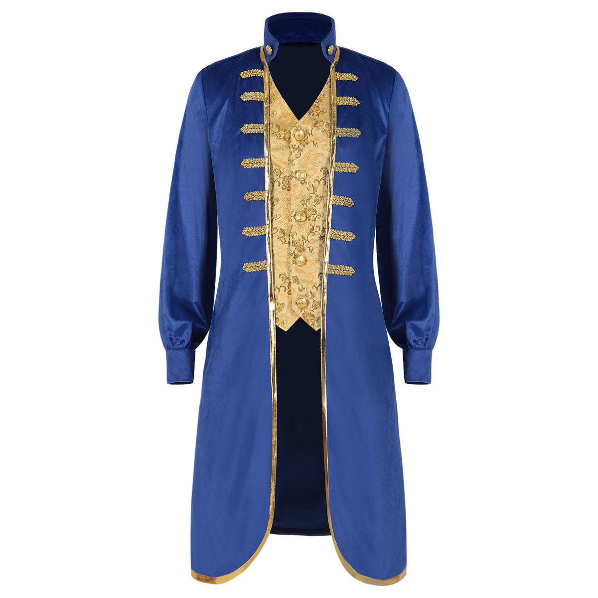 2025 New Gothic Medieval Prince Tailcoat Costume | Vampire Lord Formal Attire