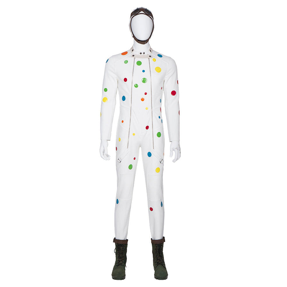 Halloweez Polka Dot Man Suicide Squad Cosplay Outfit