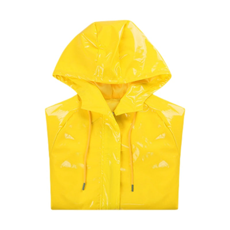 Coraline Cosplay Costume Caroline Full Set Yellow Raincoat Halloween Performance Suit for Women