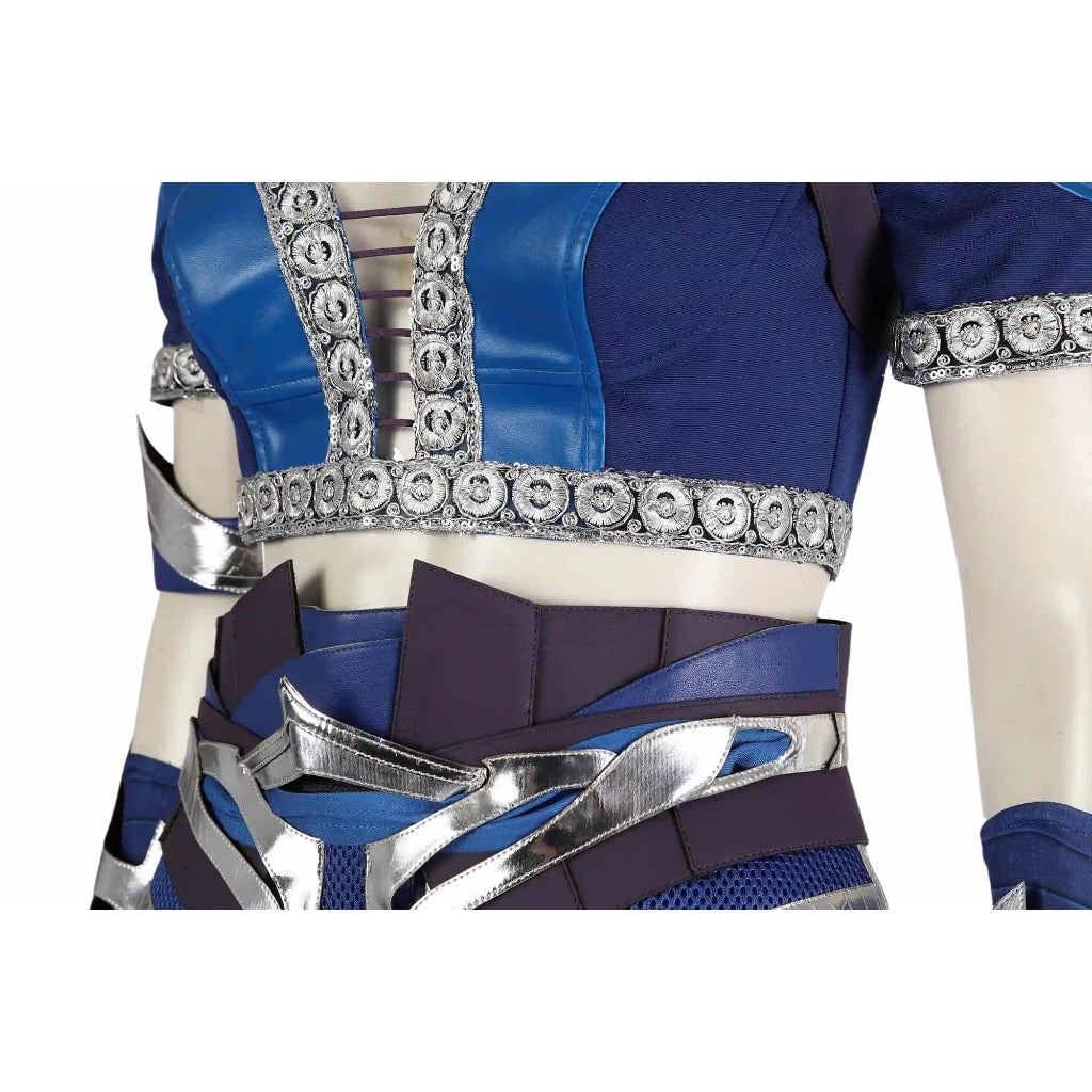 Mortal Kombat 1 Kitana Cosplay Costume - Premium Quality Game Character Outfit - Halloweez