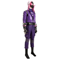 Halloweez The Prowler Miles Cosplay Costume - Purple Spider-Man Outfit