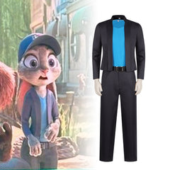 Zootopia Judy Hopps Cosplay Costume - Movie Accurate Outfit for Halloween and Stage Performances - Halloweez