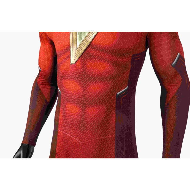 Halloweez Shazam Cosplay Costume for Adults - Perfect for Halloween Parties