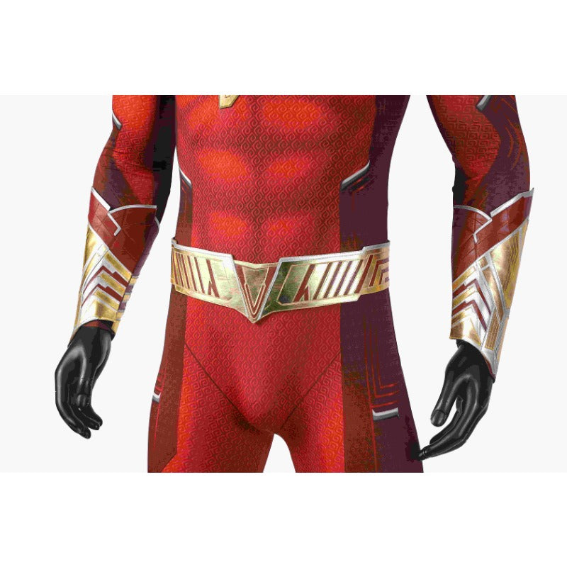 Halloweez Shazam Cosplay Costume for Adults - Perfect for Halloween Parties