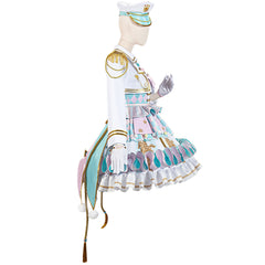 Bangdream Kokoro Tsurumaki Cosplay Costume Anime Game Dress Outfit - Halloweez