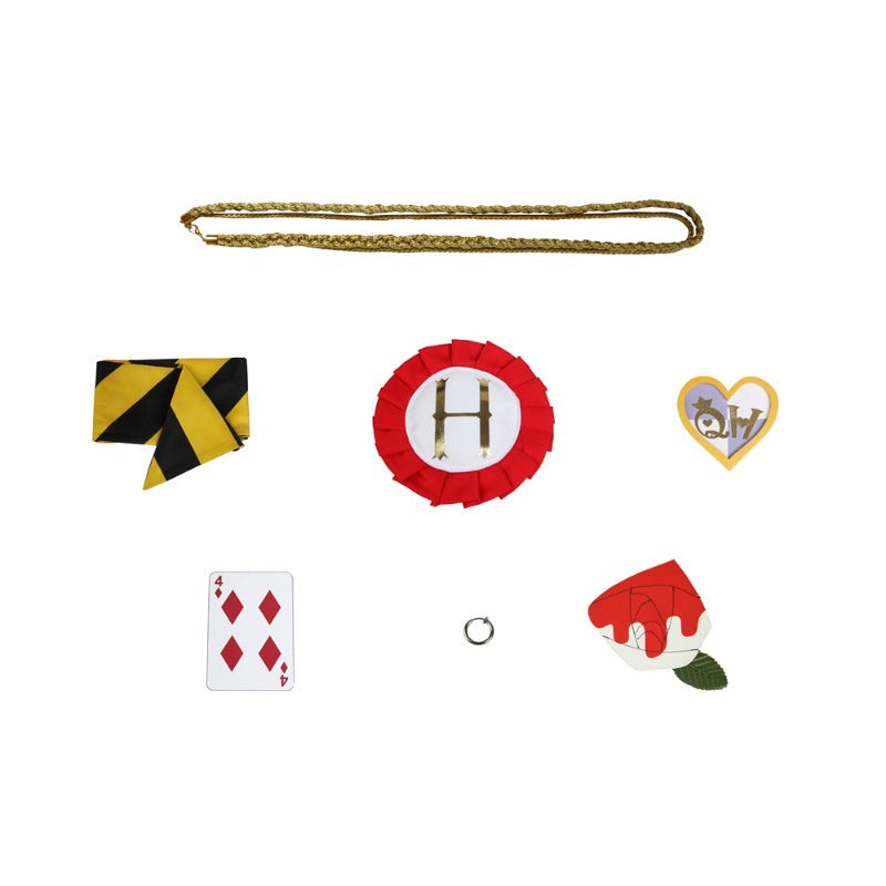 Halloweez Ace Trappola Cosplay Costume - Heartslabyul Dorm Outfit - Halloweez