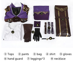 Halloweez Arcane Caitlyn Cosplay Costume - Full Set for Halloween - Halloweez