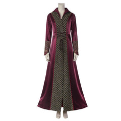 Halloweez Rhaenyra Cosplay Outfit - Long Jacket & Skirt with Earrings - Halloweez