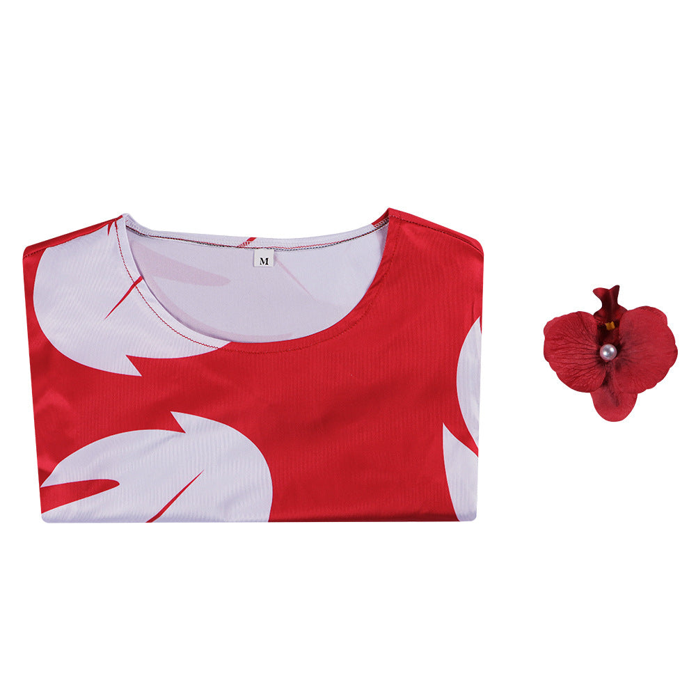 New Stitch and Lilo Cosplay Costume Dress for Role Play - Lilo & Stitch Anime Outfit - Halloweez