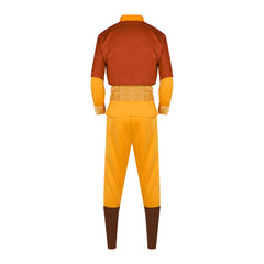 Live-Action Avatar: The Last Airbender Cosplay - Aang Costume for Halloween & Stage Performances - Halloweez