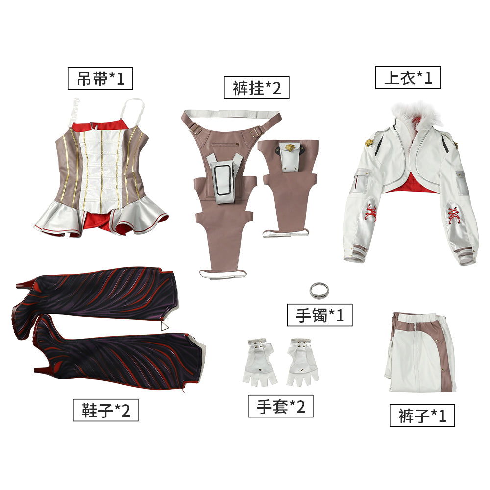 Costume de cosplay Loba pour Halloween - Ensemble d'uniformes Apex Legends pour femmes pour Halloween et événements spéciaux