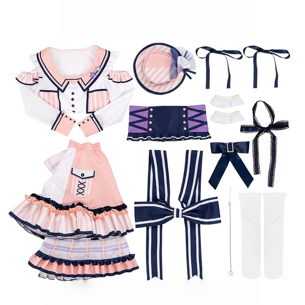 BanG Dream Arisa Ichigaya 2D Cosplay Anime Girl Costume Set - High Quality Cosplay Outfit - Halloweez