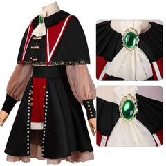 BanG Dream! Ave Mujica 2D Anime Wakaba Mutsumi Cosplay Costume for Women - Halloweez
