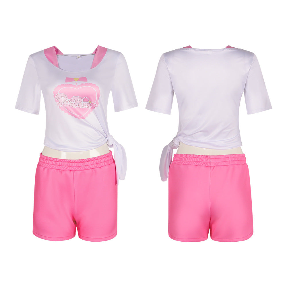 Pripara Starlight Paradise Cosplay Costume - Cute Girl Dance Practice Suit & Homewear Set - Halloweez