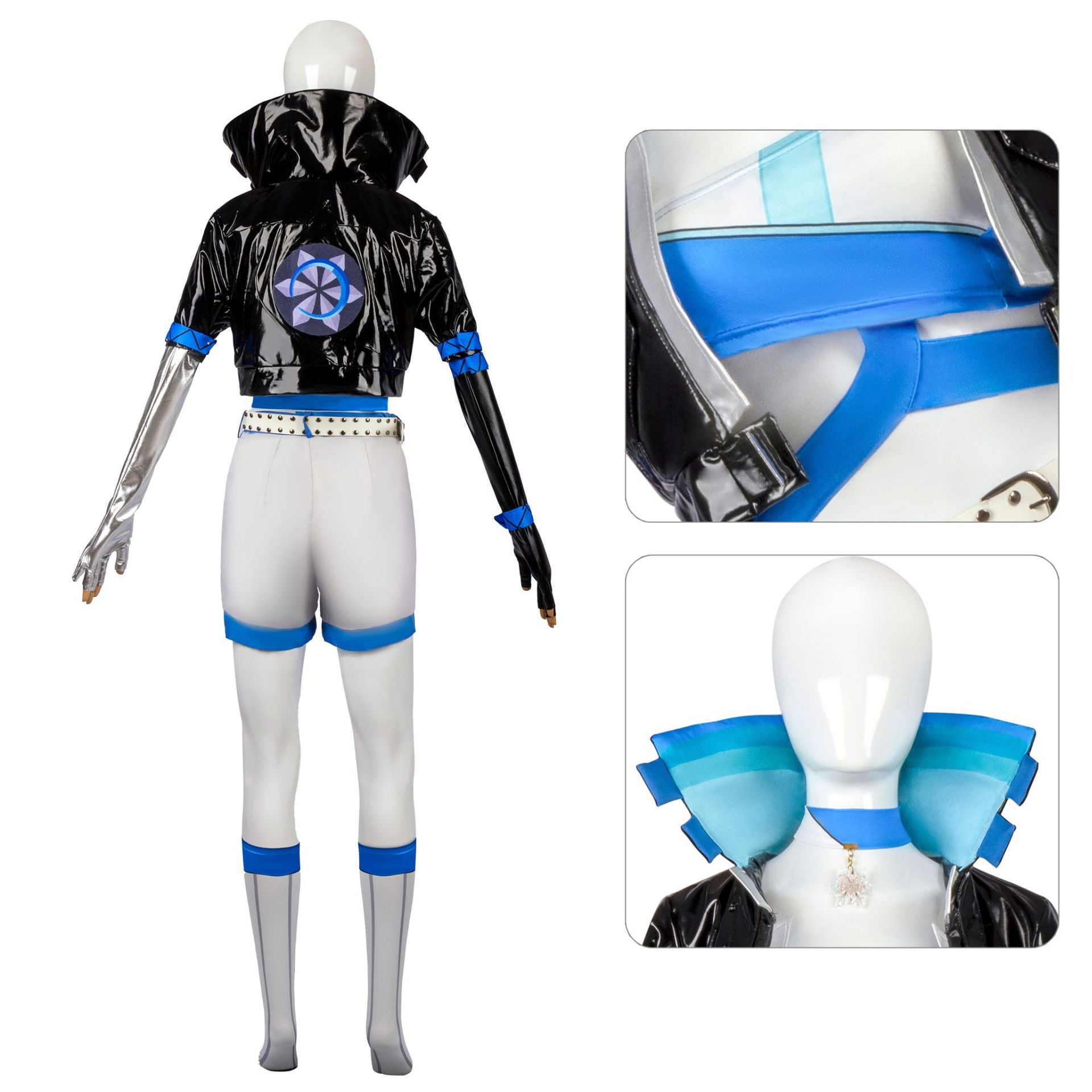Marvel Contest 2D Anime Cosplay Costume - Ice Moon Flower Snow for Female - Halloweez