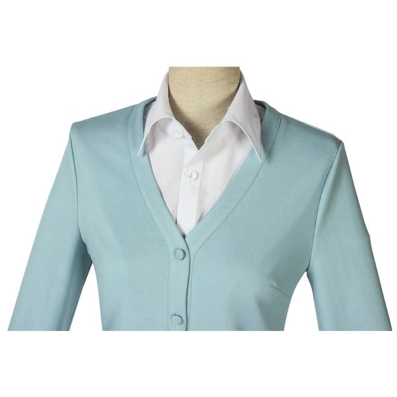 Halloweez Quintuplets Cosplay Costume - Women's Blue School Uniform Set for Halloween