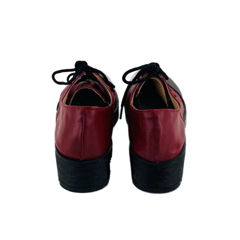 1514 Twisted Wonderland Alice Deuce Cosplay Shoes for Anime Conventions - Halloweez