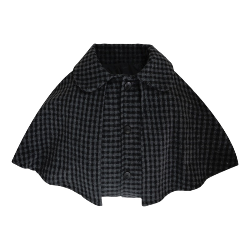 Wednesday Season 2 Cosplay Costume Addams Family Women's Wool Coat Halloween Ready - Halloweez