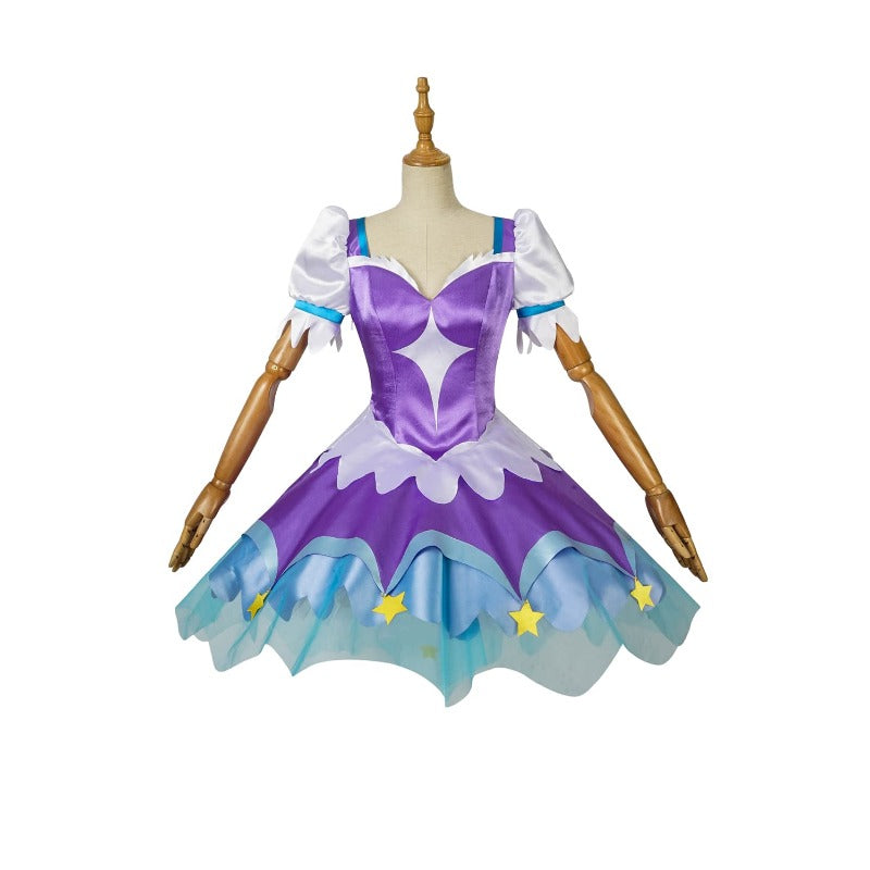 Conjunto de disfraz de Cosplay de Selene, Kaguya Madoka, Halloween | Traje y peluca unisex de Pretty Cure Anime