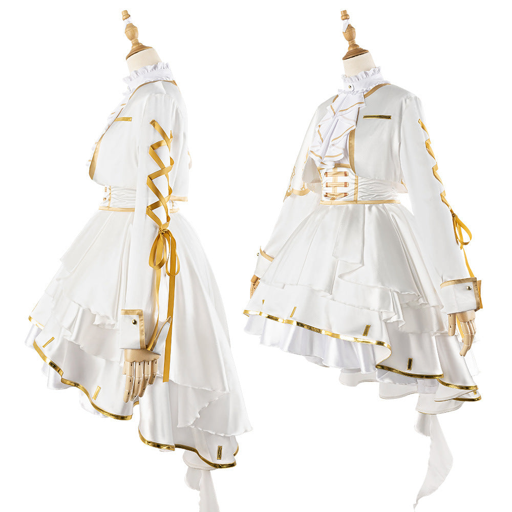 Rainbow Club VTuber 6th Anniversary Sendo Tsukimi no Mitou Kiyomizu Tourin Universal Cosplay Costume - Halloweez