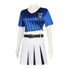 Blue Lock Anri Teieri Cosplay Costume Cute Cheerleader Dress for Women - Halloweez