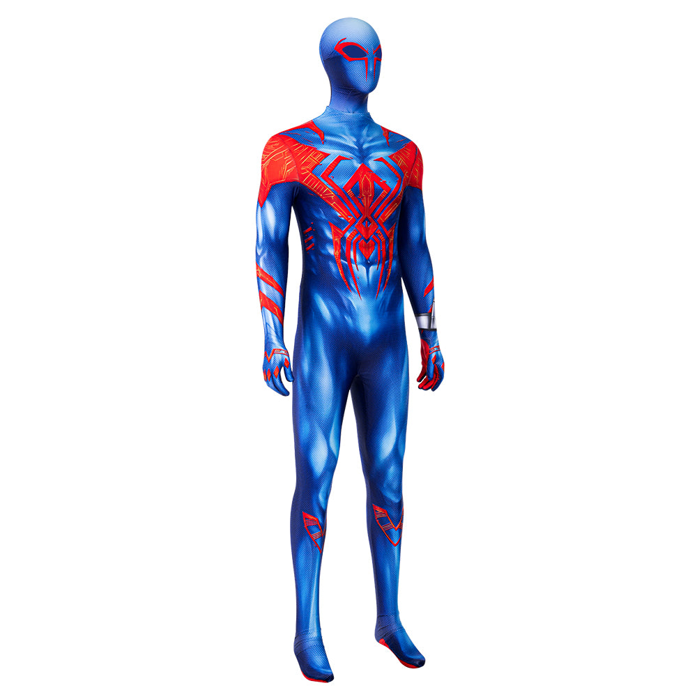 Enhanced 2099 Spiderman Muscle Bodysuit - Halloweez Cosplay Costume for Halloween