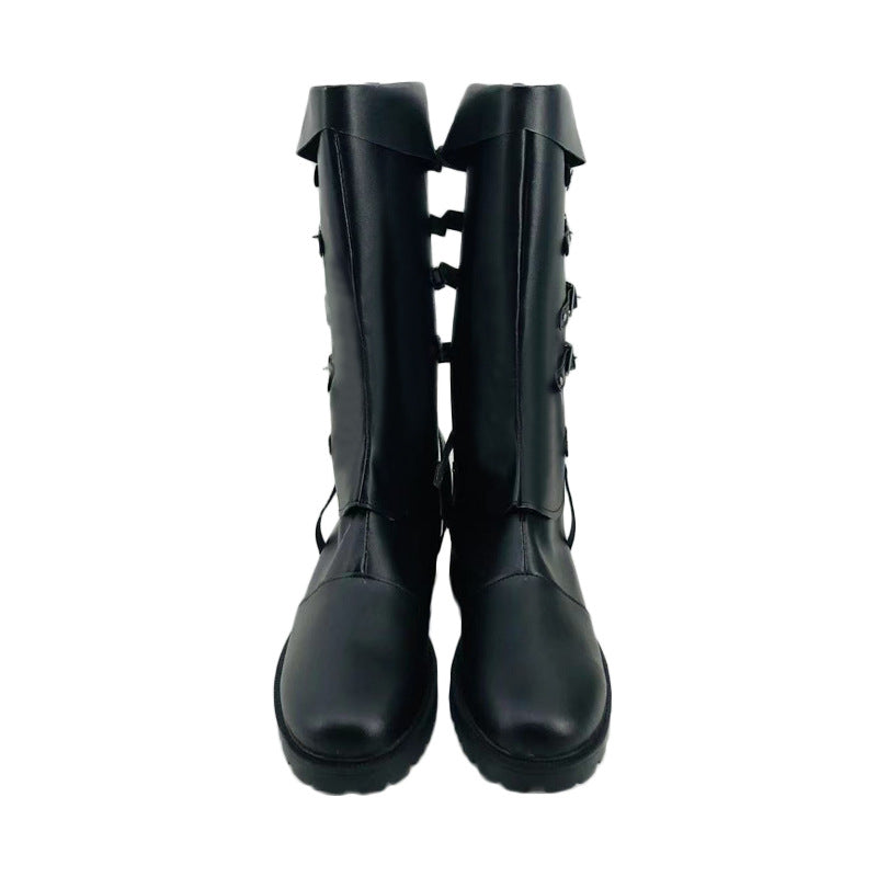Devil May Cry 5 Vergil Cosplay Shoes for Game Conventions and Performances - Halloweez