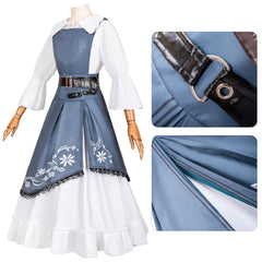 Arknights Bagpipe Cosplay Costume Female Six-Star Vanguard Full Set - Halloweez