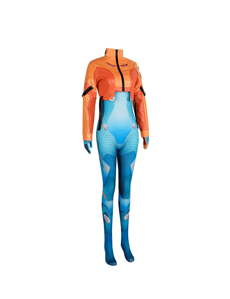 Overwatch Juno Cosplay Costume - Game Character Role Play Jumpsuit - Halloweez
