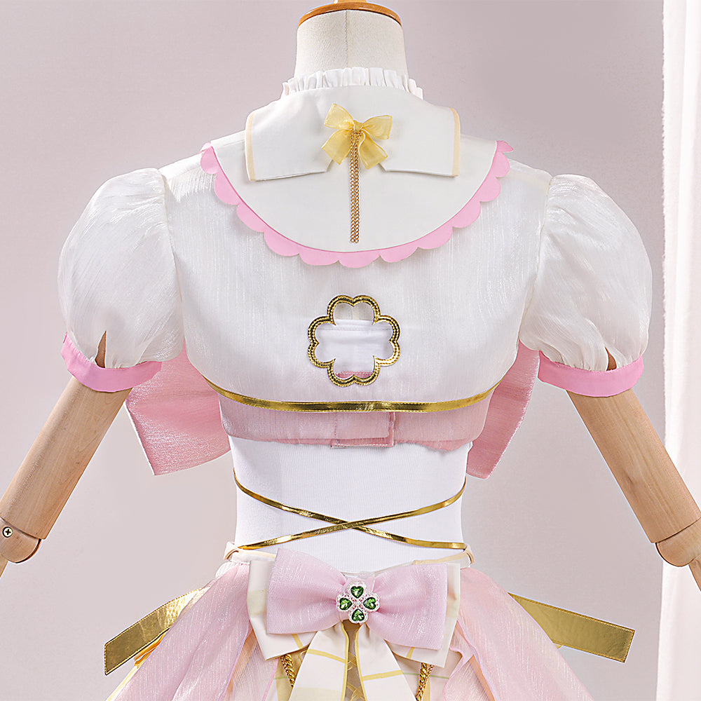 Virtual Idol Ace Taffy Semi-Upgraded Idol Outfit, Classic VTuber Character Performance Costume for Cosplay Party - Halloweez