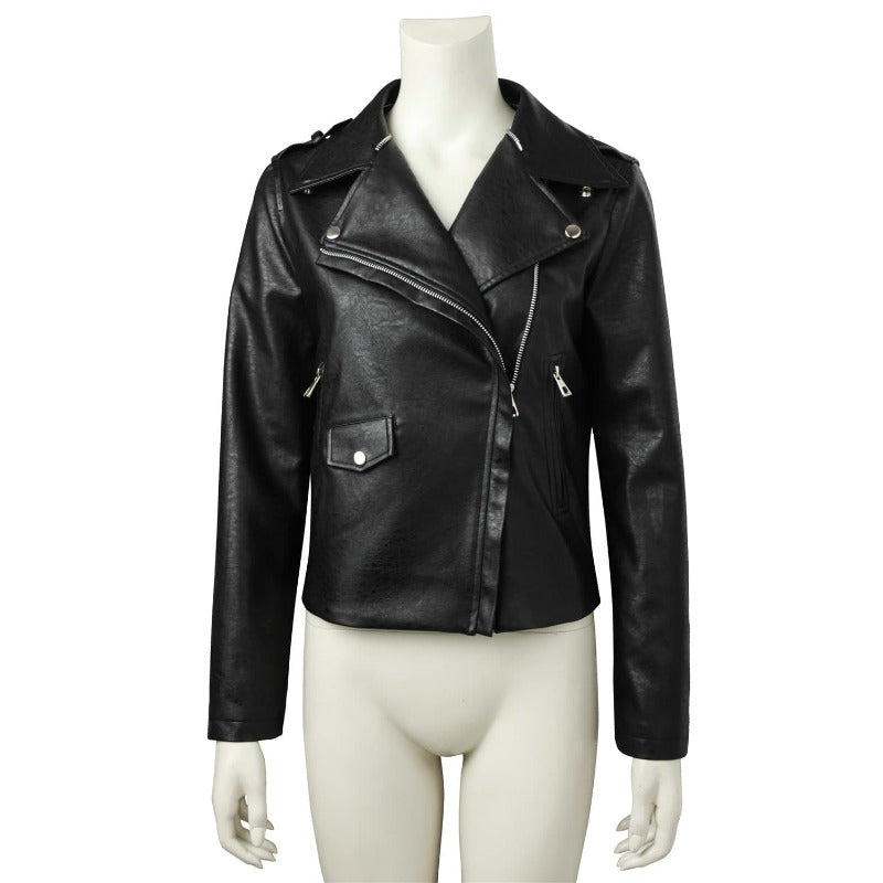 Chaqueta de cuero para cosplay de Jessica Jones de Halloween: disfraz de Halloween personalizado inspirado en la serie de televisión