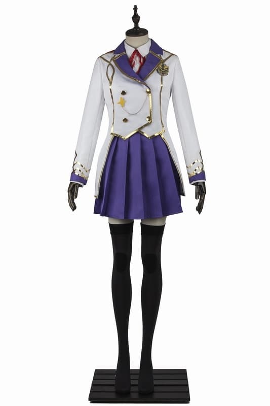 Costume de cosplay Aigasaki de Persona 5 d'Halloween - Uniforme scolaire d'anime haut de gamme pour les célébrations festives