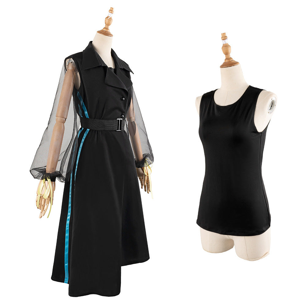 BanGDream MyGO Chihaya Anon 2D Cos Anime Women's Long Dress - Authentic Cosplay Costume - Halloweez