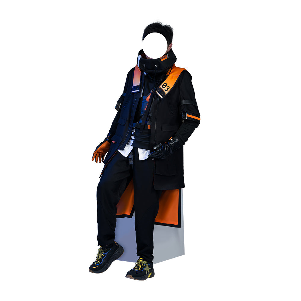 Disfraz de Alban Knox para Halloween | Conjunto premium de VTuber para entusiastas