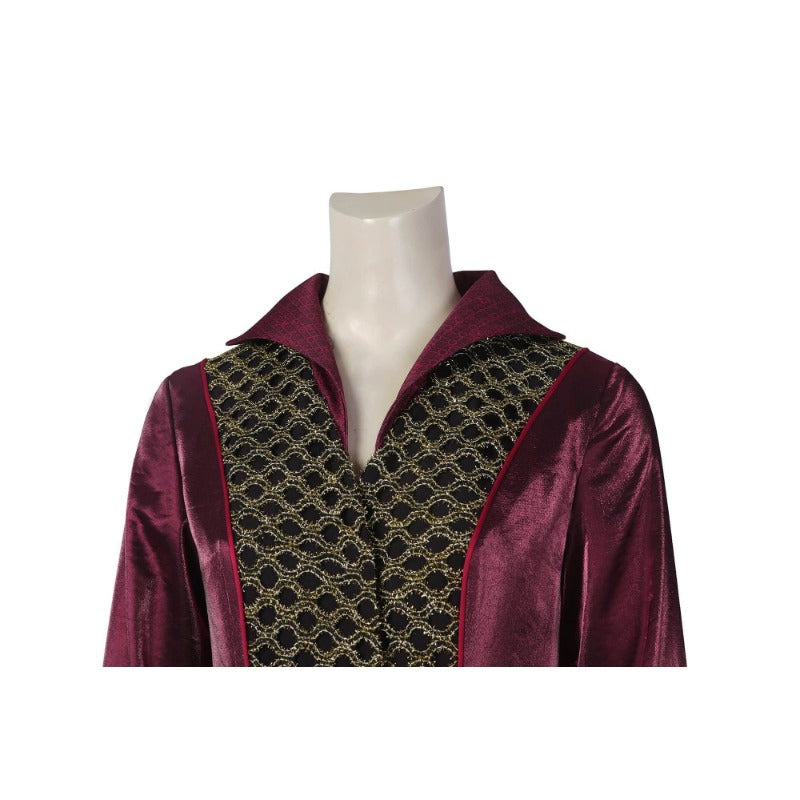 Halloweez Rhaenyra Cosplay Outfit - Long Jacket & Skirt with Earrings - Halloweez