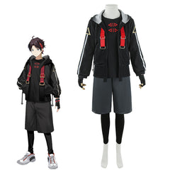 Rainbow VTuber Saeghina New Outfit 2D Anime Game Cosplay Costume Set - Halloweez