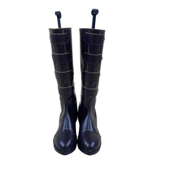 1654 Delicious in Dungeon Falin Cosplay Shoes for Anime Conventions - Halloweez